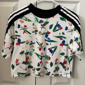 Adidas cropped t-shirt